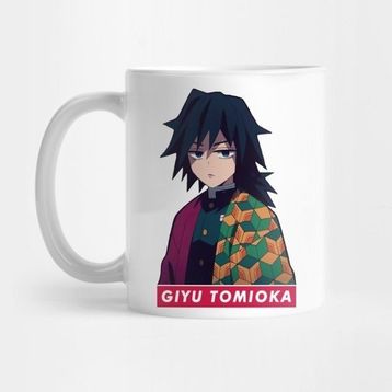Pixxa Giyu Tomioka Demon Slayer Anime Kupa Bardak