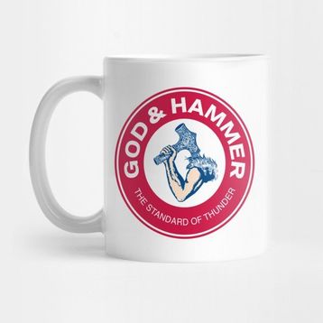 Pixxa God &amp; Hammer Kupa Bardak