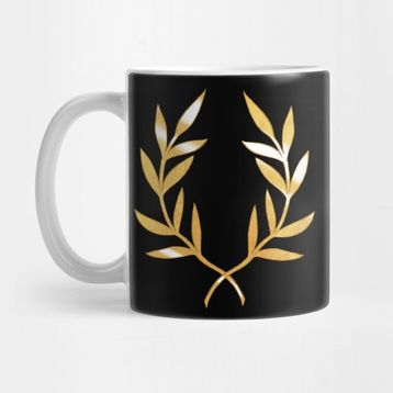 Pixxa Gold Laurel Kupa Bardak