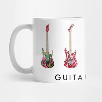 Pixxa Guitar Heroes Kupa Bardak