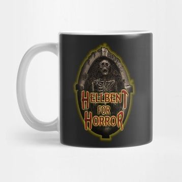 Pixxa Hellbent For Horror Logo Kupa Bardak