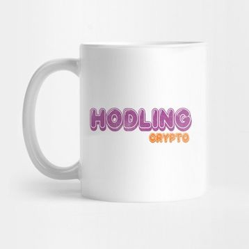 Pixxa Hodling Crypto Bitcoin Kripto Para Kupa Bardak