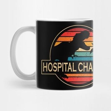 Pixxa Hospital Chaplain Dinosaur Kupa Bardak