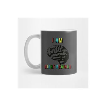 Pixxa I Am Right Brained Kupa Bardak