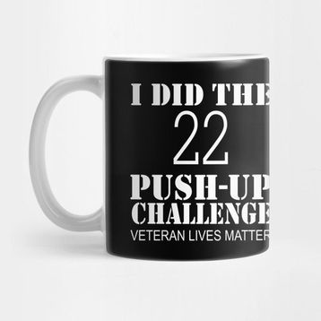 Pixxa I Did 22 Push-Up Challenge Kupa Bardak