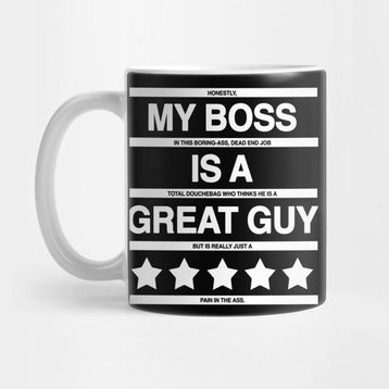 Pixxa I Hate My Boss Kupa Bardak