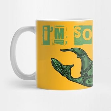 Pixxa I'm So Fly Pterodactyl Shirt Kupa Bardak