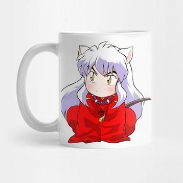 Pixxa Inuyasha Chıbı Kupa Bardak