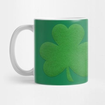 Pixxa Irish Shamrock Kupa Bardak