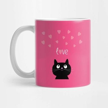 Pixxa Kedi ve Aşk Kupa Bardak