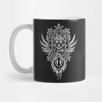 Pixxa Khanda Lion Kupa Bardak