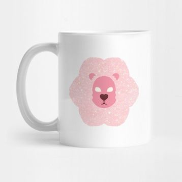 Pixxa Lion Glitter Power Kupa Bardak