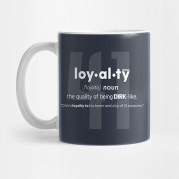 Pixxa Loyalty Dirk Nowitzki Kupa Bardak