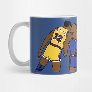 Pixxa Magic Johnson ve Isiah Thomas Kupa Bardak