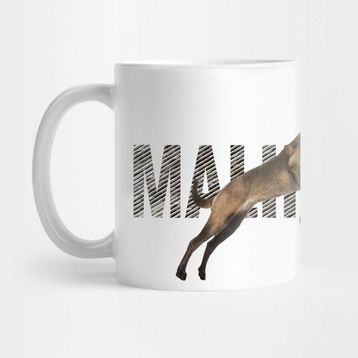 Pixxa Malinois Belgian Shepherd Mechelaar Kupa Bardak