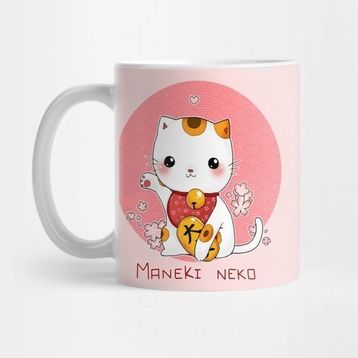 Pixxa Maneki Neko Kupa Bardak