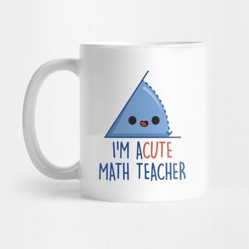 Pixxa Math Teacher Kupa Bardak