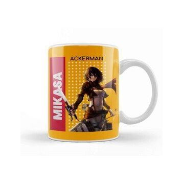 Pixxa Mikasa Ackerman Attack On Titan Kupa Bardak