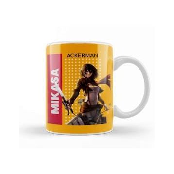 Pixxa Mikasa Ackerman Attack On Titan Kupa Bardak