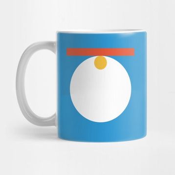 Pixxa Minimalist Doraemon Kupa Bardak