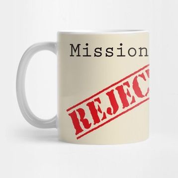 Pixxa Mission: Rejected Title Splash (Red) Kupa Bardak