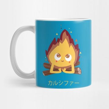 Pixxa Miyazaki Calcifer Kupa Bardak