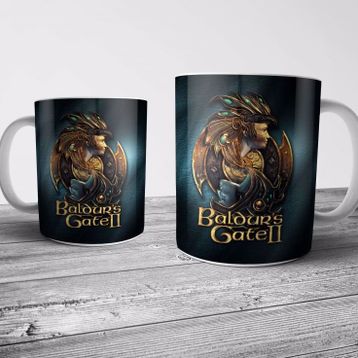 Pixxa Model 1 Baldur's Gate 3 Kupa Bardak