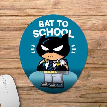 Pixxa Model - 1 Batman - Bat To School Bilek Destekli Mouse Pad