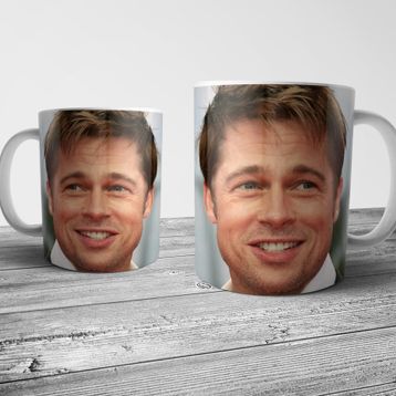 Pixxa Model 1 Brad Pitt Kupa Bardak
