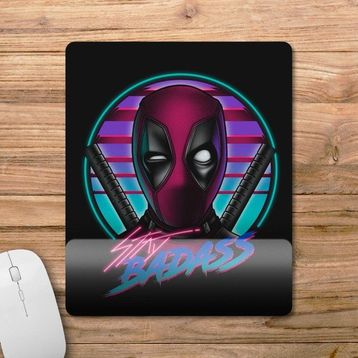 Pixxa Model - 1 Deadpool - Stay Badass Bilek Destekli Mouse Pad