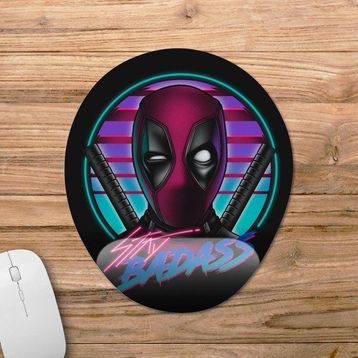 Pixxa Model - 1 Deadpool - Stay Badass Bilek Destekli Mouse Pad