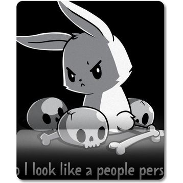 Pixxa Model 1 Do I Look Like a People Person - İnsan Sevmiyorum Bilek Destekli Mouse Pad