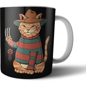 Pixxa Model 1 Elm Sokağı Kedisi Freddy Kupa Bardak