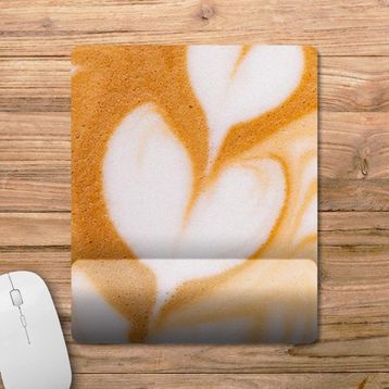 Pixxa Model 1 Latte - Kahve Bilek Destekli Mouse Pad