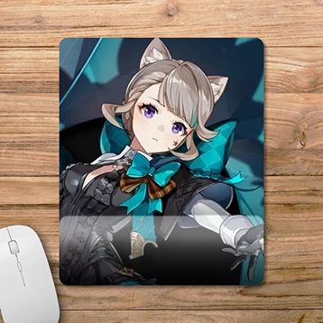 Pixxa Model -1 Lynette Genshin Impact Bilek Destekli Mouse Pad