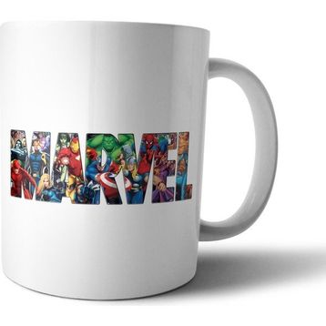 Pixxa Model 1 Marvel Comics Logo Kupa Bardak