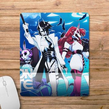 Pixxa Model -1 Neon White Bilek Destekli Mouse Pad