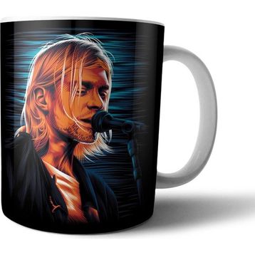 Pixxa Model 1 Nirvana Kurt Cobain Kupa Bardak