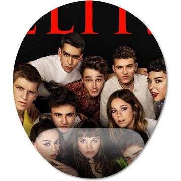 Pixxa Model -1 Oval Elite Bilek Destekli Mouse Pad