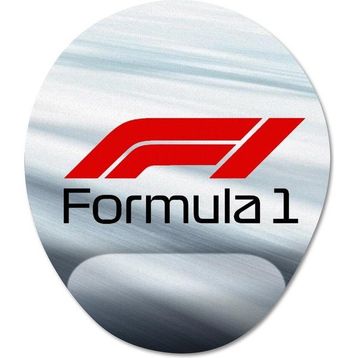 Pixxa Model -1 Oval Formula 1 Bilek Destekli Mouse Pad