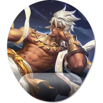 Pixxa Model -1 Oval Mobile Legends-Vale Bilek Destekli Mouse Pad
