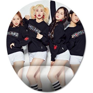 Pixxa Model -1 Oval Momoland Bilek Destekli Mouse Pad