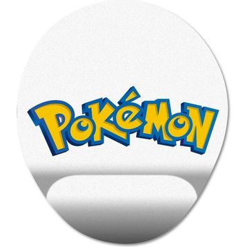 Pixxa Model -1 Oval Pokemon Bilek Destekli Mouse Pad