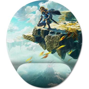 Pixxa Model 1 Oval the Legend of Zelda Tears of the Kingdom Bilek Destekli Mouse Pad