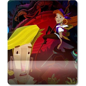 Pixxa Model -1 Return to Monkey İsland Bilek Destekli Mouse Pad