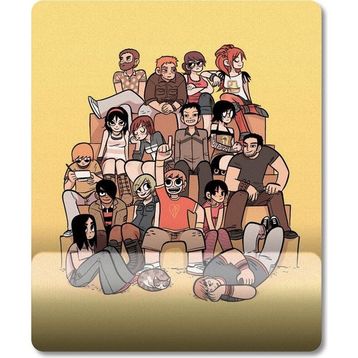 Pixxa Model - 1 Scott Pilgrim Bilek Destekli Mouse Pad