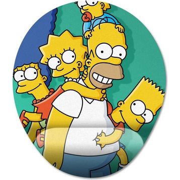 Pixxa Model - 1 Simpsons Bilek Destekli Mouse Pad