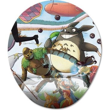 Pixxa Model - 1 Studio Ghibli Bilek Destekli Mouse Pad