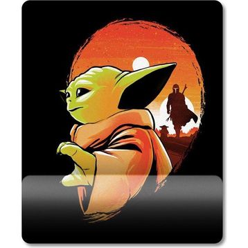 Pixxa Model 1 the Mandalorian Baby Yoda Grogu Star Wars Bilek Destekli Mouse Pad