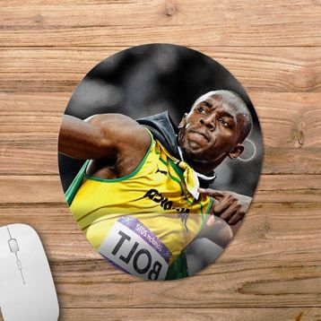Pixxa Model - 1 Usain Bolt Bilek Destekli Mouse Pad
